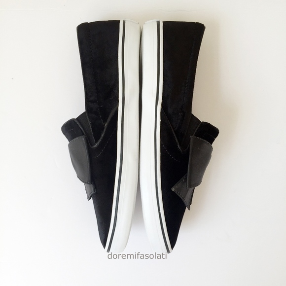 KATE SPADE delise black slip ons flats shoes 6.5 - Picture 3 of 5